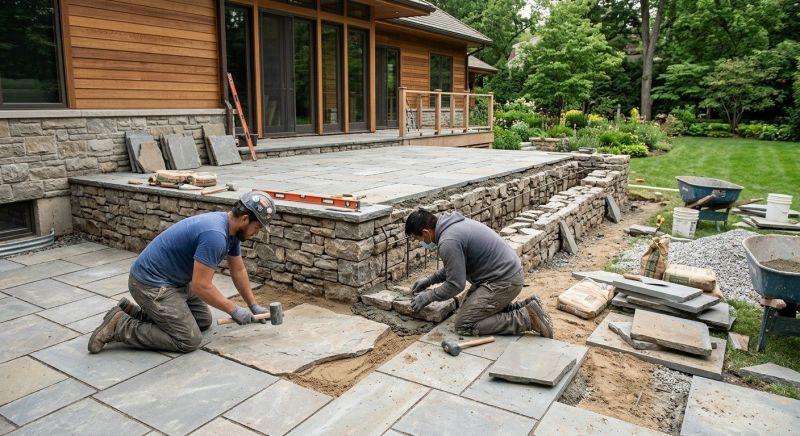 Stone Deck Installation Service