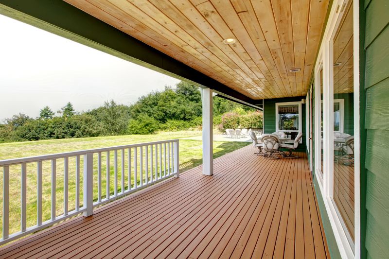 Stone Deck Installation detail