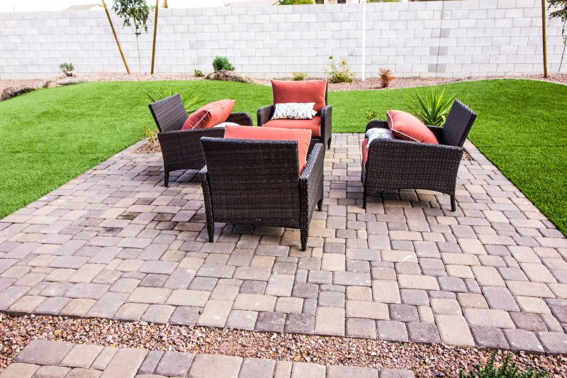 Stone Deck Installation detail