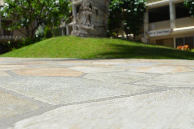 Stone Deck Installation detail